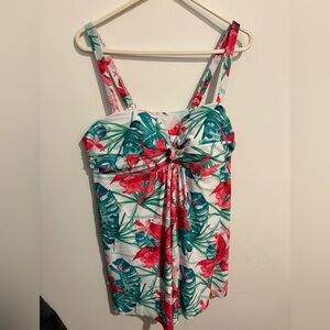 Nicole Miller Floral Tropical swimsuit